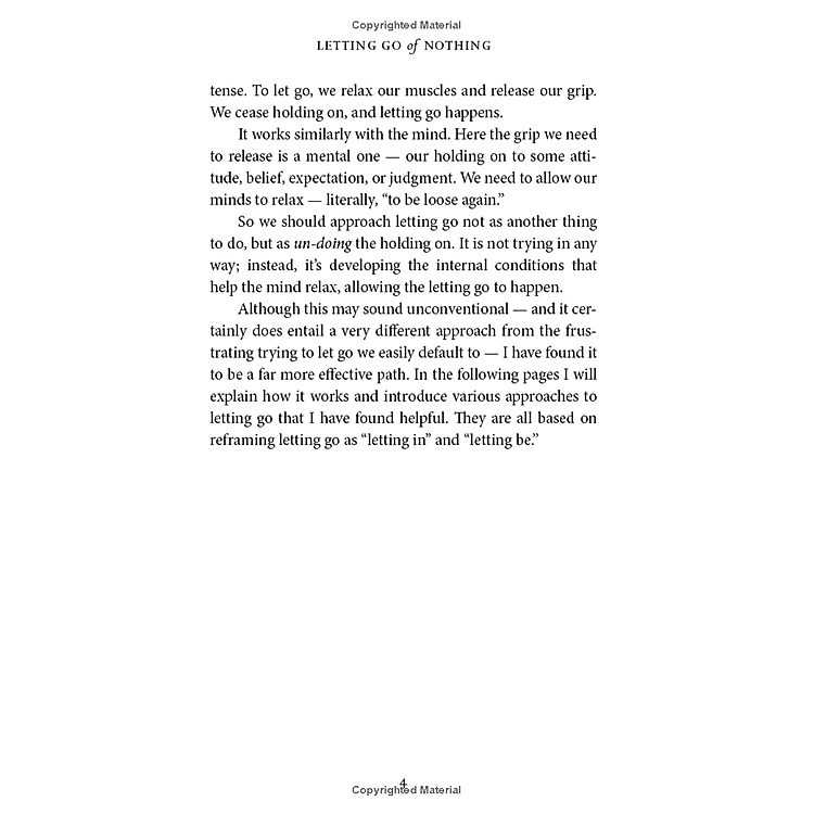 Letting Go Of Nothing: Relax Your Mind And Discover The Wonder Of Your True Nature (An Eckhart Tolle Edition) - Ảnh 4