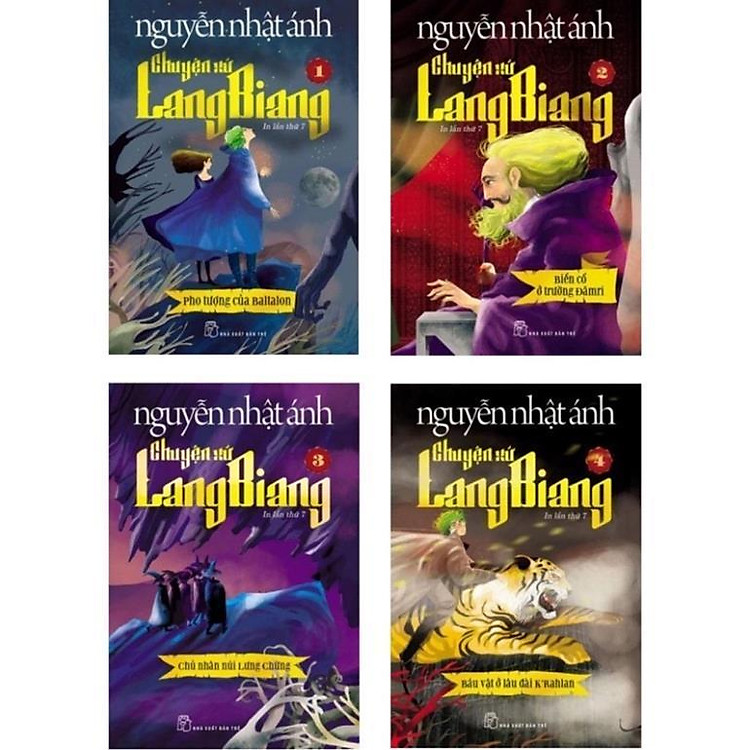 Sách - Combo Chuyện Xứ LangBiang - Trọn Bộ 4 Cuốn - Nguyễn Nhật Ánh - NXB Trẻ