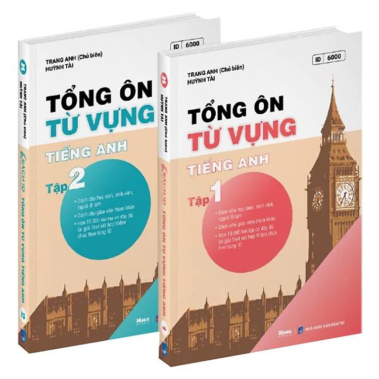 Bộ Sách Tổng Ôn Từ Vựng Tiếng Anh (Tập 1+2) - Ảnh 2