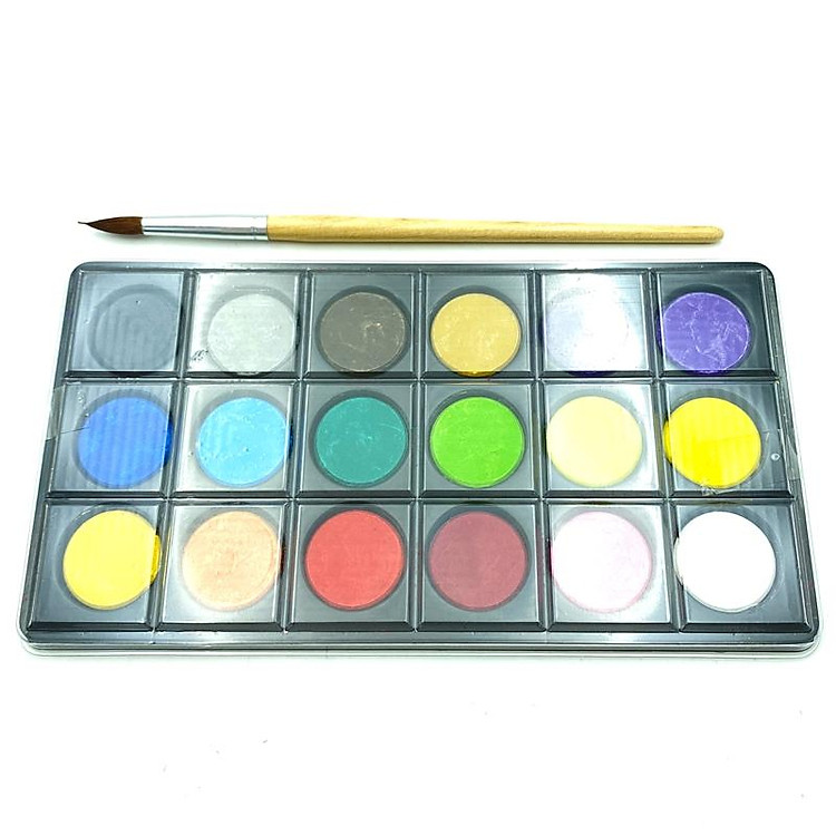 Bánh Màu Nước Dạng Nén (18 màu) - Ảnh 4