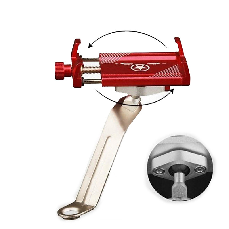 Giá đỡ điện thoại chống rung lắc cho xe máy, xe đạp