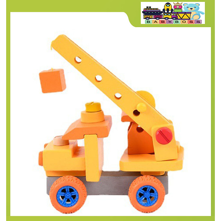 Bộ Đồ Chơi Lắp Ráp Xe Cần Cẩu Chính hãng Ưu đãi