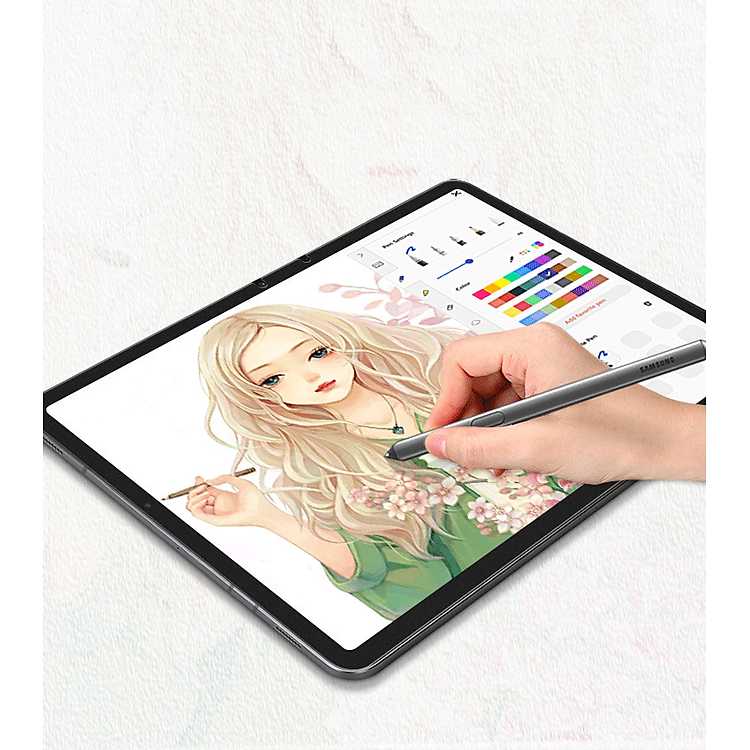 Dán màn hình cho Samsung Galaxy Tab S10 FE/S9/S9 FE/Tab S9 Plus/Tab S8/Tab S8 Plus/Tab S8 Ultra/Tab S9 Ultra/Tab S7/S7 Plus Paper-like chống vân tay hiệu Zaki - Hàng Nhập Khẩu