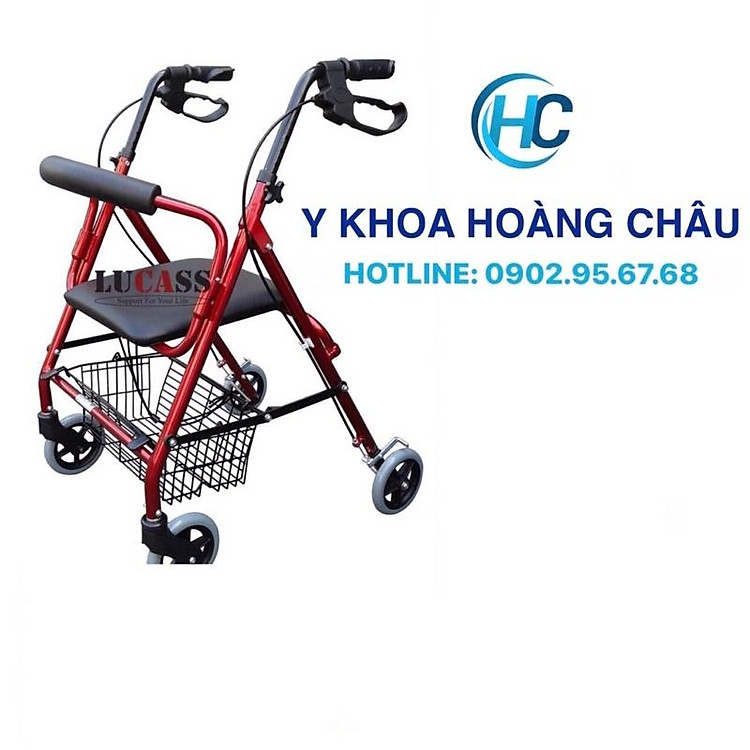 Xe Tập Đi 4 Bánh, Có Ghế, Thắng Tay, Giỏ Đựng Lucass W-14 ( W14 ) (Tiêu chuẩn Mỹ)