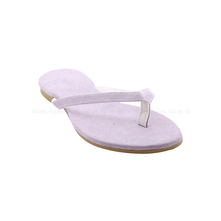 Dép Kẹp Tông Suede Easy Life 2184 - Tím Lavender
