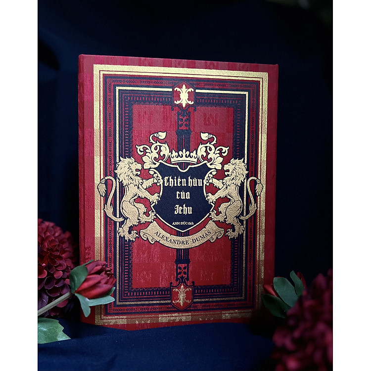 Sách bản giới hạn bìa lụa tơ tằm CHIẾN HỮU CỦA JEHU - Alexandre Dumas, Anh Đức dịch