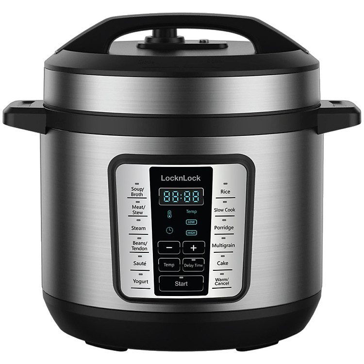 Nồi áp suất điện tử Lock&Lock EJP666SLV 6 Lít - Hàng chính hãng