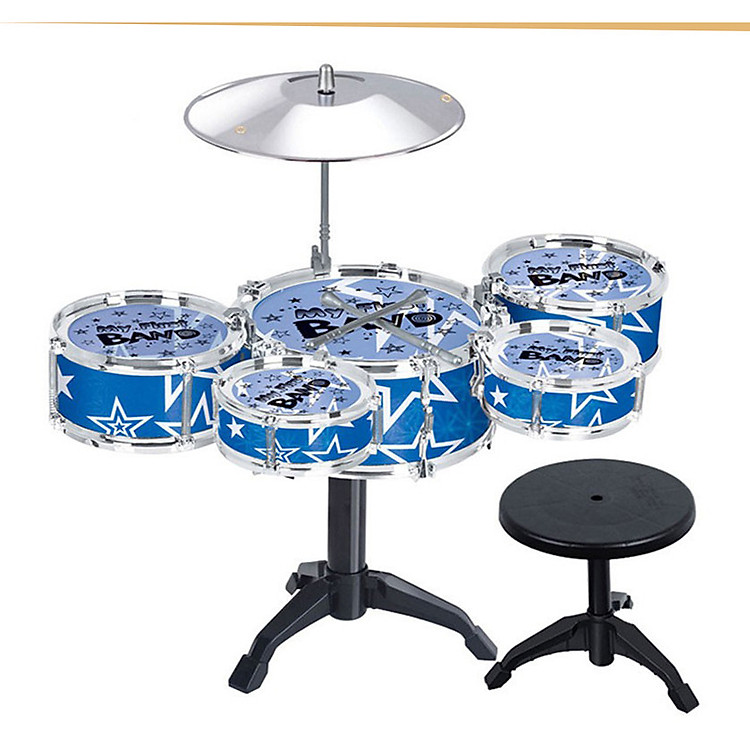 Bộ 5 Trống Cho Bé Kèm Ghế Ngồi Cho Bé Yêu