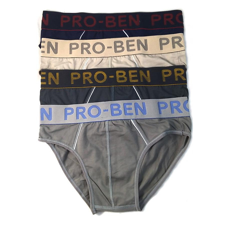 Combo 04 quần lót nam Pro Ben bảng lớn MS947