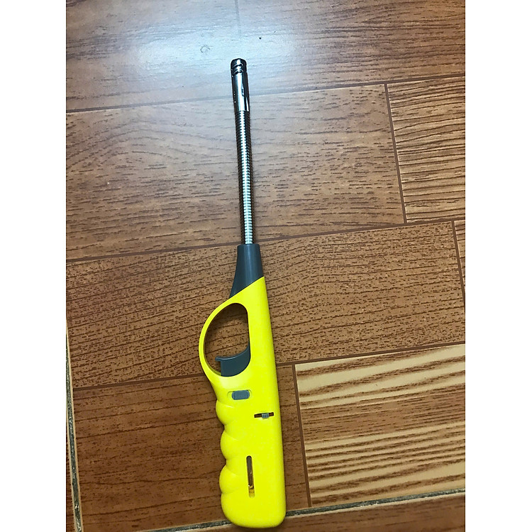 Bật lửa vòi dài mồi bếp ga, châm nến an toàn, tiện lợilợi có khóa an toàn thiết kế gọn mang theo du lịch, dã ngoại