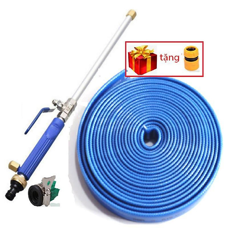 Bộ Dây và Vòi Phun Xịt Nước Rửa Xe,Tưới Cây Tăng Áp Lực Nước Loại 20m 657621