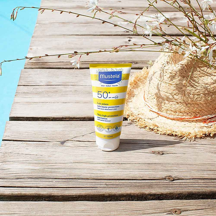 Kem Chống Nắng Mustela SPF 50+ Cho Trẻ Chính hãng Giá tốt - Hình ảnh 3