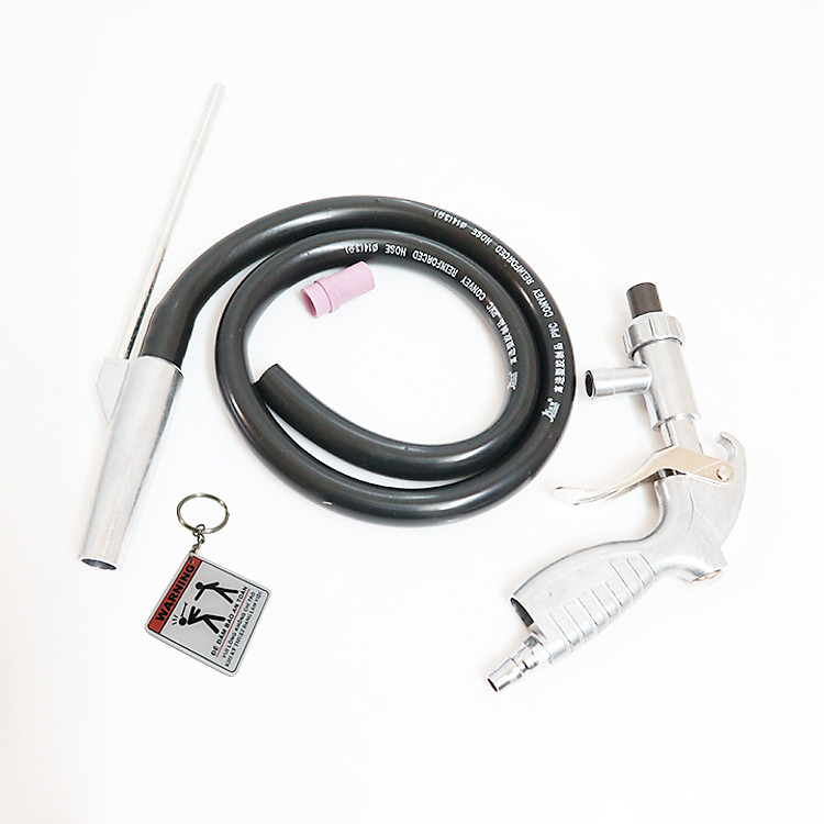 Súng phun cát làm sạch bề mặt kim loại Tặng móc khóa kĩ thuật