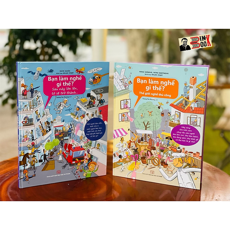 BẠN LÀM NGHỀ GÌ THẾ? – Bộ sách hướng nghiệp dành cho thiếu nhi