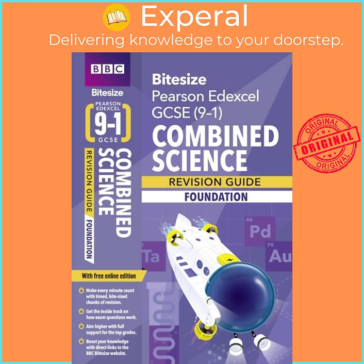 Sách - BBC Bitesize Edexcel GCSE (9-1) Combined Science Foundation Revision Guide inc online by (UK edition, paperback)