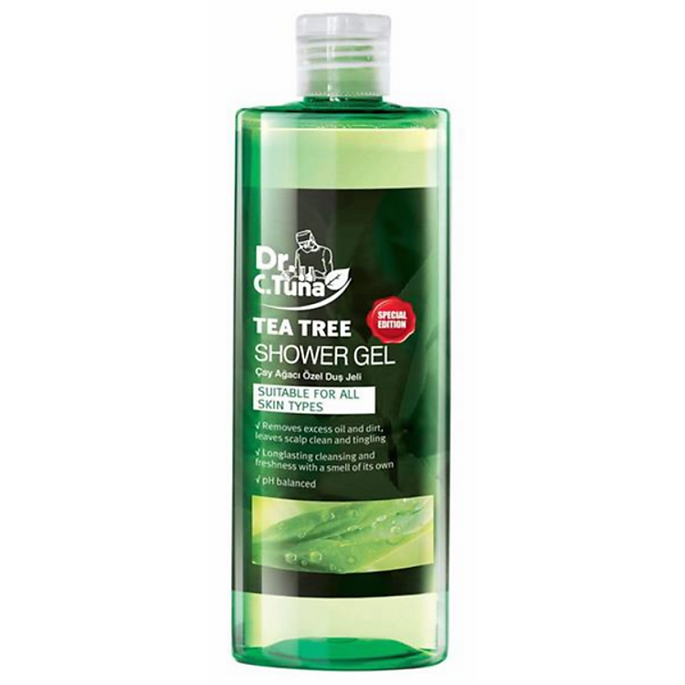 Gel Tắm Chiết Xuất Tea Tree Đặc Biệt Cho Da Mụn Farmasi - 1923SHO04 (225ml)