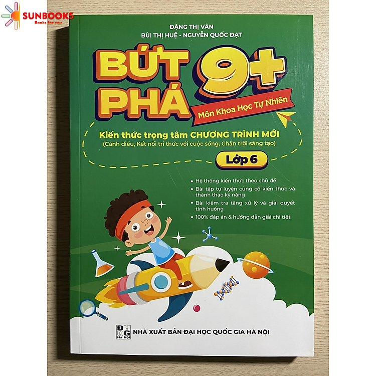 Sách - Bứt phá 9+ môn Khoa học tự nhiên lớp 6