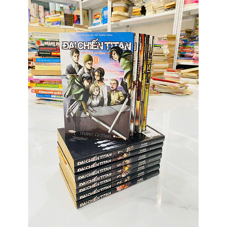 Đại Chiến Titan tập 1 -7, 10-14