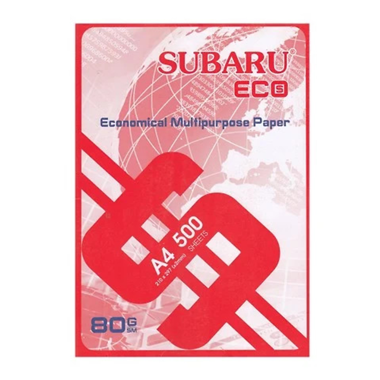 Giấy A4 Subaru Eco 80gsm