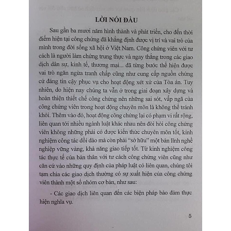 Sổ tay công chứng viên (quyển thứ 6, tập 2) những vấn đề cần lưu ý khi công chứng một số loại giao dịch khác - Ảnh 2