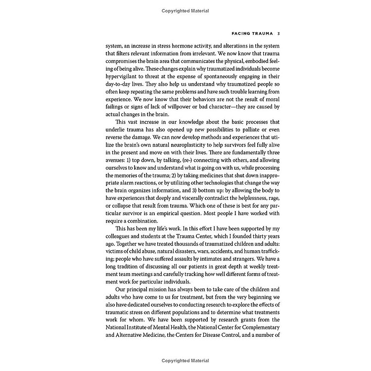 The Body Keeps The Score: Brain, Mind, And Body In The Healing Of Trauma - Ảnh 4