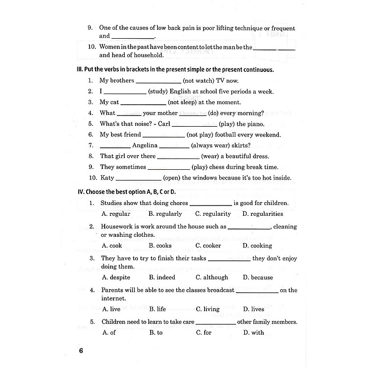 Đề Kiểm Tra Tiếng Anh 10 - Ảnh 4