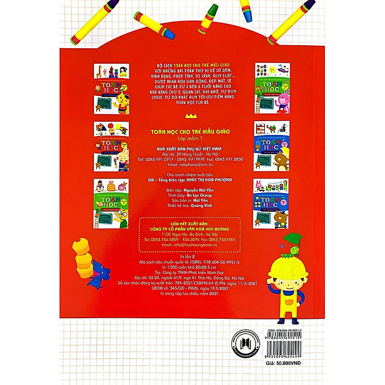 Toán Học Cho Trẻ Mẫu Giáo: Lớp Mầm 1 - Ảnh 5