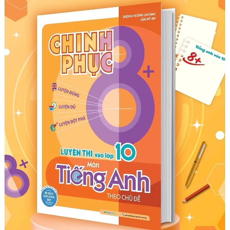 Chinh phục 8+ luyện thi vào 10 Toán Văn Anh theo chủ đề - Ảnh 4