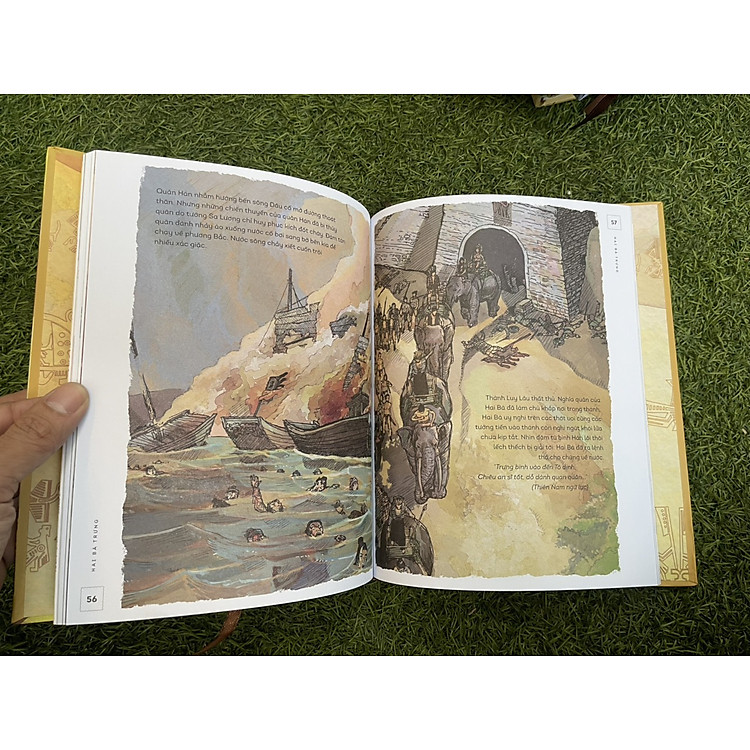 Bộ Lịch Sử Việt Nam Bằng Tranh - Hai Bà Trưng - Ảnh 2