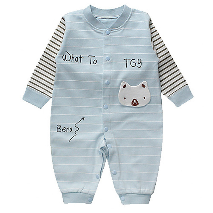 Bộ áo liền quần cho bé , thiết kế dễ thương đáng yêu 0118