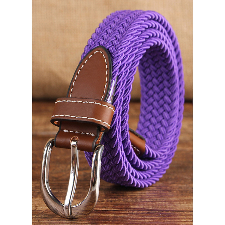 Thắt lưng vải co giãn nữ bản nhỏ 2,5 cm C09