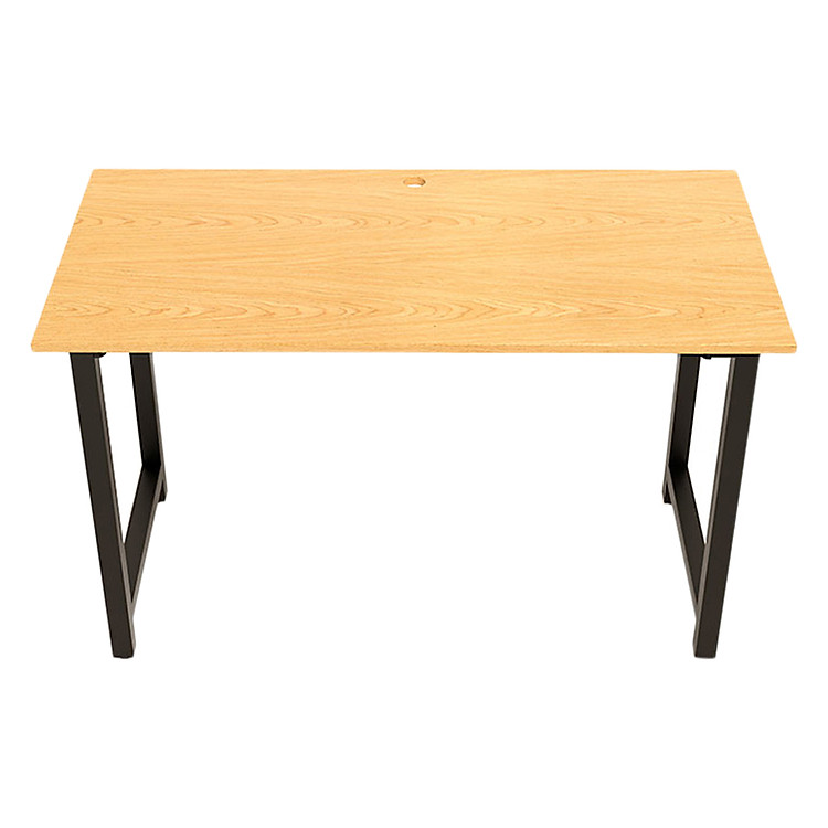 Bàn Oak-T Vân Gỗ Sồi Chân Đen Gấp Gọn IBIETOOATO12B