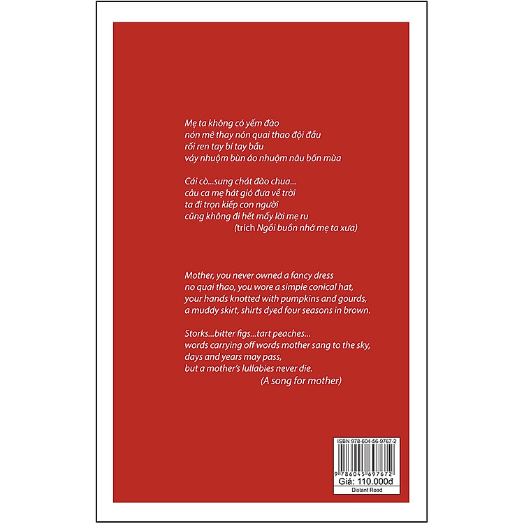 Distant Road (Thơ Song Ngữ Việt - Anh) - Ảnh 2