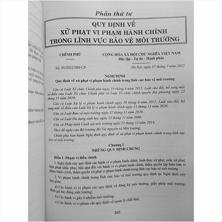 Luật Bảo Vệ Môi Trường - Quy Chuẩn Kỹ Thuật Quốc Gia - Ảnh 6