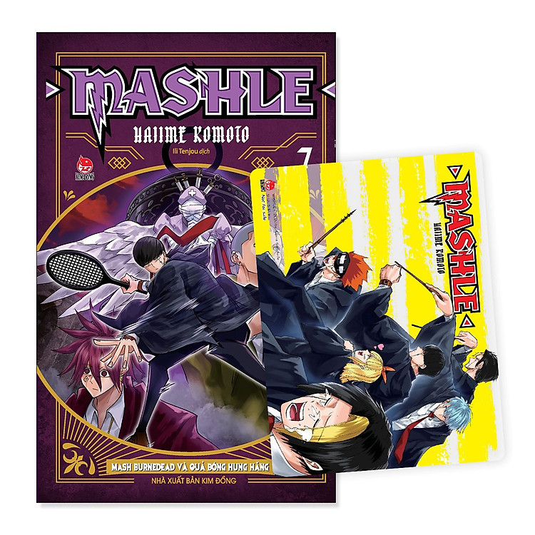 Truyện tranh MASHLE - Tập 7: Mash Burnedead Và Quả Bóng Hung Hăng - Tặng kèm PVC Card - NXB Kim Đồng