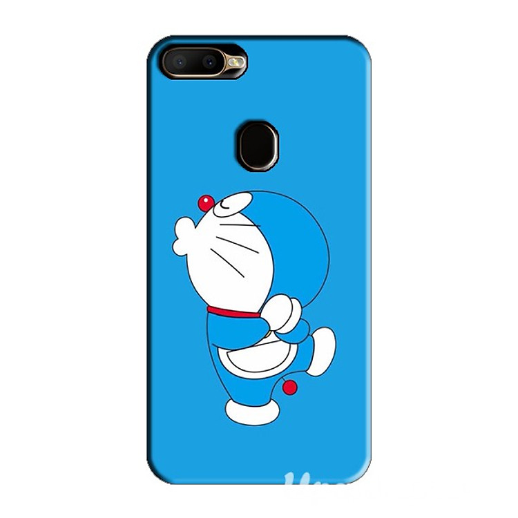 Ốp Lưng Dẻo Viền Đen In Hình Doremon Dành Cho Oppo A5S