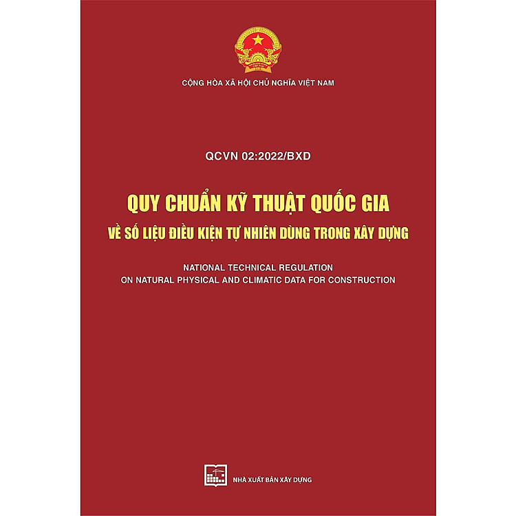 Sách - Quy Chuẩn Kỹ Thuật Quốc Gia Về Số Liệu Điều Kiện Tự Nhiên Dùng Trong Xây Dựng - NXB Xây Dựng