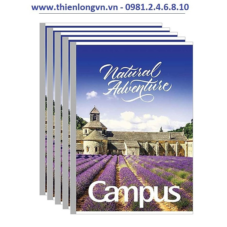 Vở Kẻ Ngang Adventure B5 (200 trang) (Lốc 5 quyển)