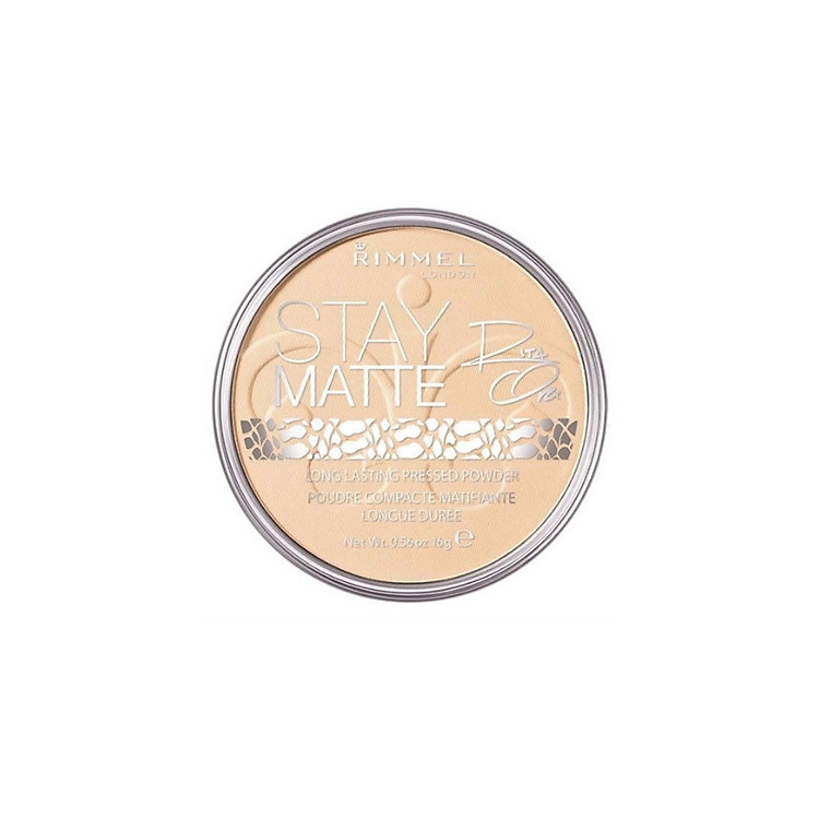 Phấn phủ không màu Rimmel Stay Matte Pressed Powder, Transparent (Bill UK)
