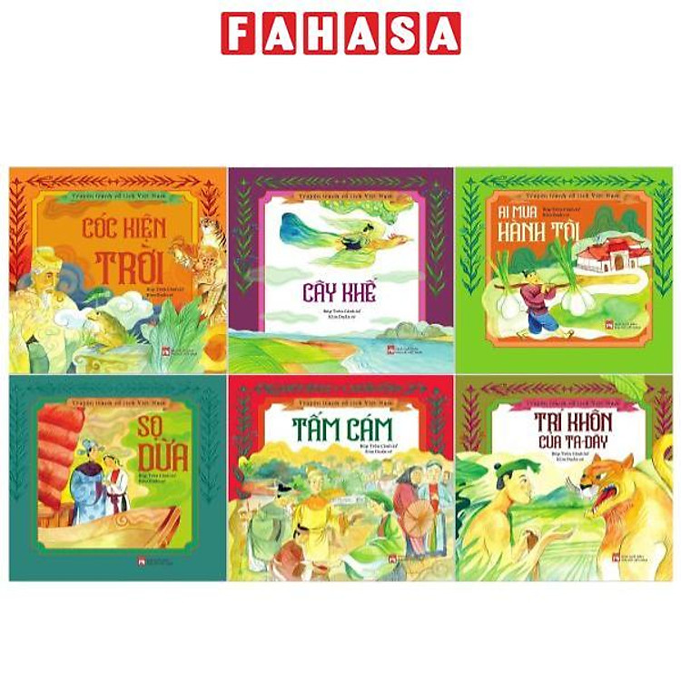 Combo Sách Truyện Tranh Cổ Tích Việt Nam (Bộ 6 Cuốn)