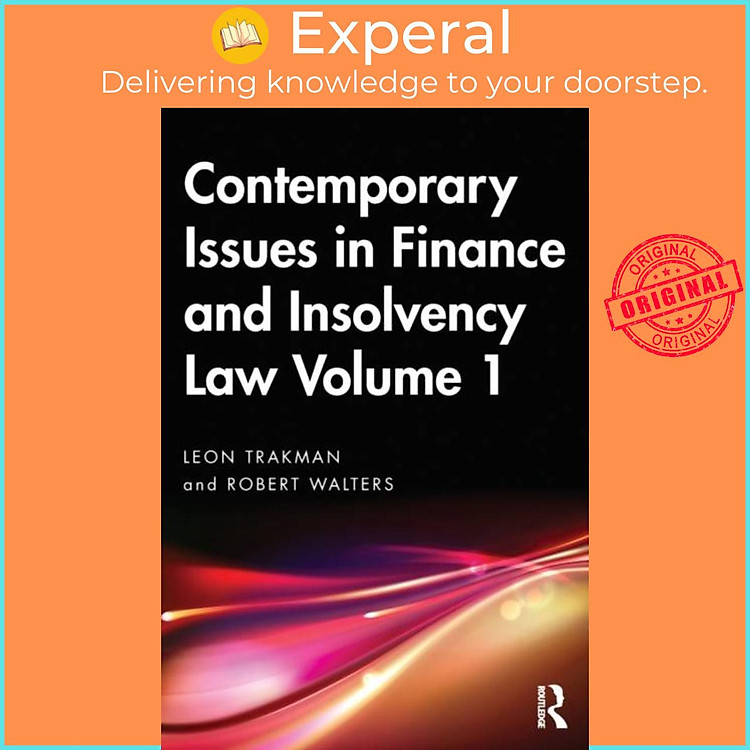 Sách - Contemporary Issues in Finance and Insolvency Law Volume 1 by Robert Walters (UK edition, paperback)