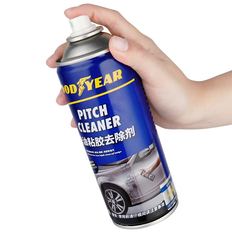 Bình xịt tẩy nhựa đường, tẩy băng keo trên xe hơi nhãn hiệu Goodyear GY-3167 - hàng nhập khẩu