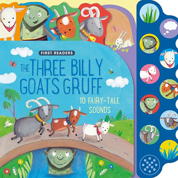 Sách First Readers The Three Billy Goats Gruff (Sound books)