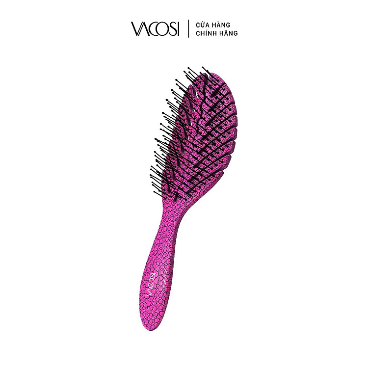 Lược chải tóc gỡ rối, Hồng VACOSI MAGENTA VENT DETANGLING HAIR BRUSH - C18