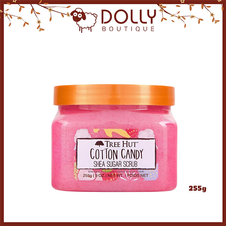 Tẩy Tế Bào Chết Body Tree Hut Shea Sugar Cotton Candy 255g