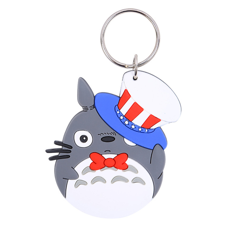 Móc Khóa Nhựa Dẻo Totoro - Mẫu 3