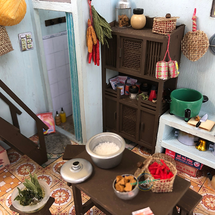 Mua Mô Hình DIY Nhà Sài Gòn Xưa Chính hãng Giá tốt - Hình ảnh 4