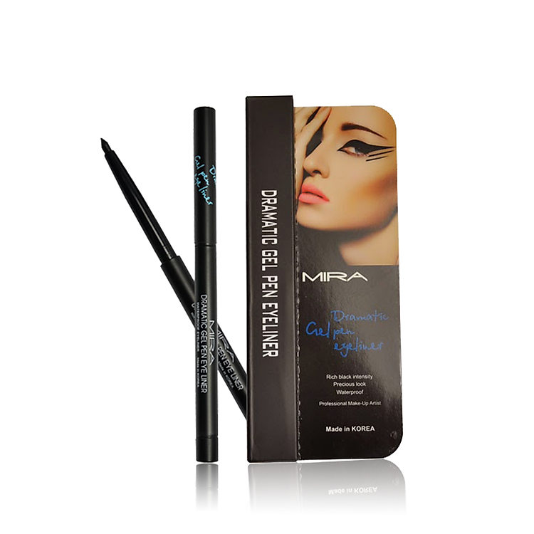 Gel Kẻ mí Mắt Dạng Chì Vặn Hàn Quốc MIRA Dramatic Gel Pen Eyeliner (Đen)