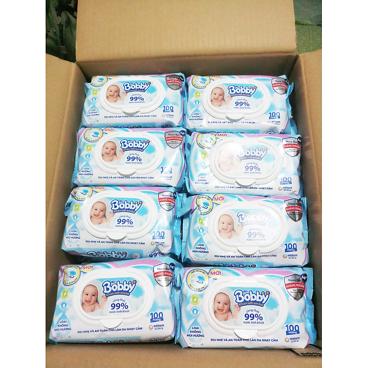 Combo Khăn Ướt Bobby Care + Khẩu Trang Đảm bảo Tiết kiệm - Hình ảnh 5