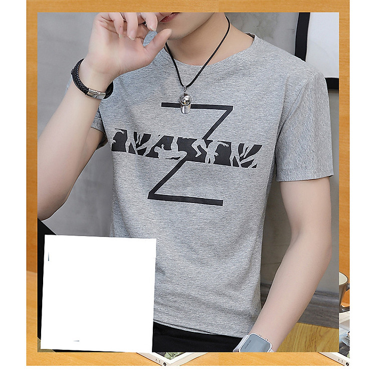 ÁO THUN NAM CHỮ Z